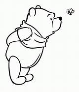 Pooh Winnie Coloring Pages Disney Characters Animal Bear Colouring Bee Cute Cartoon Tv Sheets Animals Character Choose Board Bing sketch template