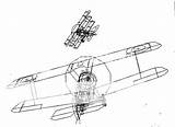 Fokker Sopwith Dr1 Apm sketch template