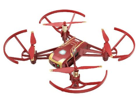drone dji tello iron man edition video p foto  mp autonomia  minutos distancia