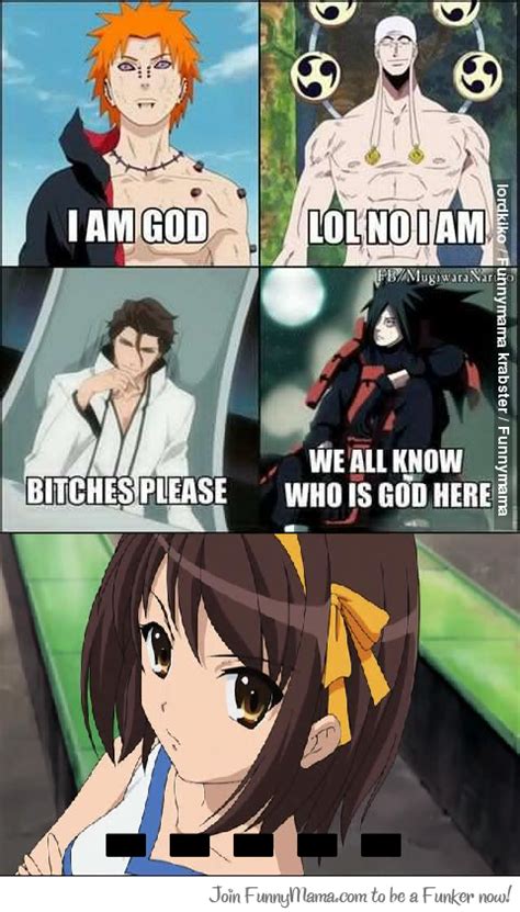 funny naruto meme manga memes   god