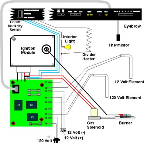 wiring diagram  norcold refrigerator wiring diagram