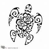 Turtle Hawaiian Outline Tattoos Clipartmag sketch template