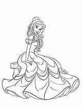 Prinzessinnen Prinzessin Ausdrucken Malvorlagen Princesas Arielle Bête Coloriage Princess Besuchen Sissi sketch template