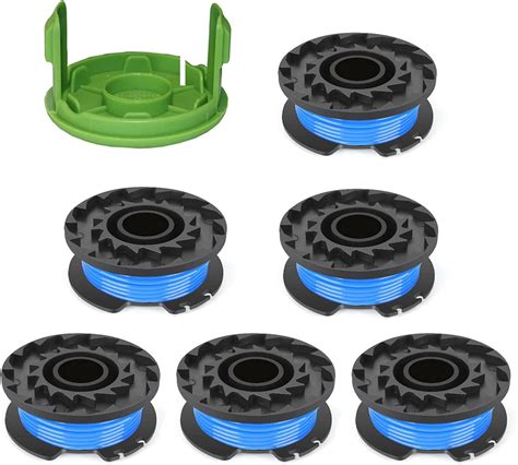 thten  single  auto feed replacement trimmer spool   greenworks weed eater