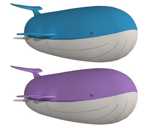 3ds pokémon x y 321 wailord the models resource