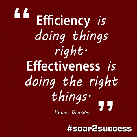 efficiency     effectiveness