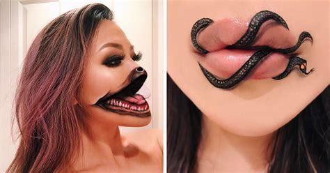 Woman Gives Up Teaching To Create Optical Illusions With Makeup And It
