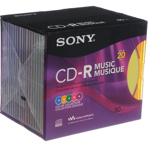 sony cd   recordable compact disc  pack crmrx bh
