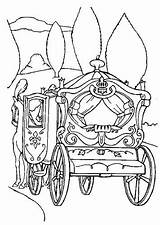 Cenerentola Pepeljuga Carrozza Bojanke Stampare Nazad sketch template