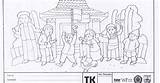 Mewarnai Lomba Sketsa Pemandangan Igtki sketch template