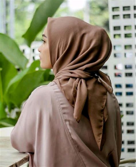 style hijab warna milo hijab casual