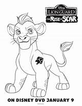 Lion Guard Coloring Pages Printable Disney Sheets Activity King Getdrawings Lifefamilyjoy Getcolorings sketch template