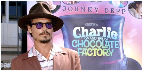 johnny depp developed  willy wonka role watching childrens shows