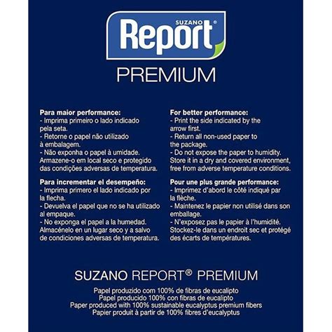 papel sulfite report premium a3 75g 500 folhas caixa com