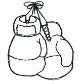Boxing Coloring Gloves Pages Outline Drawing Embroidery Annthegran Collectibles Dakota Designs Getdrawings Embroiderydesigns Outlines Search Stuff sketch template