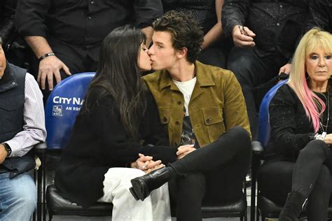 Camila Cabello And Shawn Mendes Kiss Celebrity Pda Of