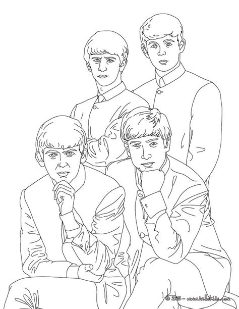 beatles colouring page people coloring pages coloring pages