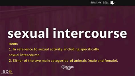 how to pronounce sexual intercourse definition and pronunciation human