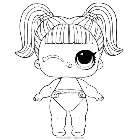 lol baby unicorn coloring page