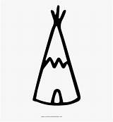 Teepee Tents sketch template