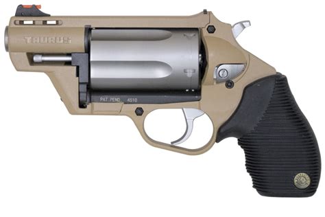 buy taurus judge public defender poly  flat dark earth polymer frame revolver  st