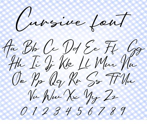 cursive font svg calligraphy font svg calligraphy script etsy images