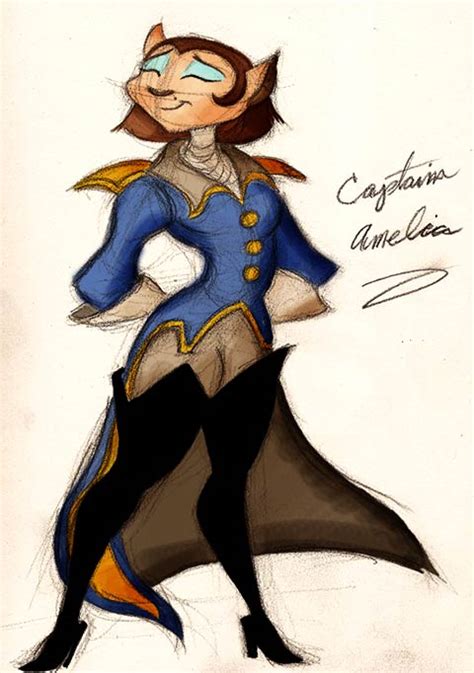 Captain Amelia By Mitch El On Deviantart