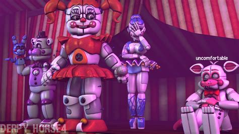 funtime foxy is more of an introvert y know fivenightsatfreddys