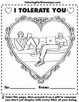 Coloring Book Adult Adults Hilarious sketch template