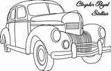 Chrysler sketch template