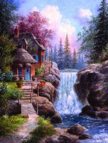 Tranquility Falls 1000 Pc Jigsaw Puzzle Sunsout