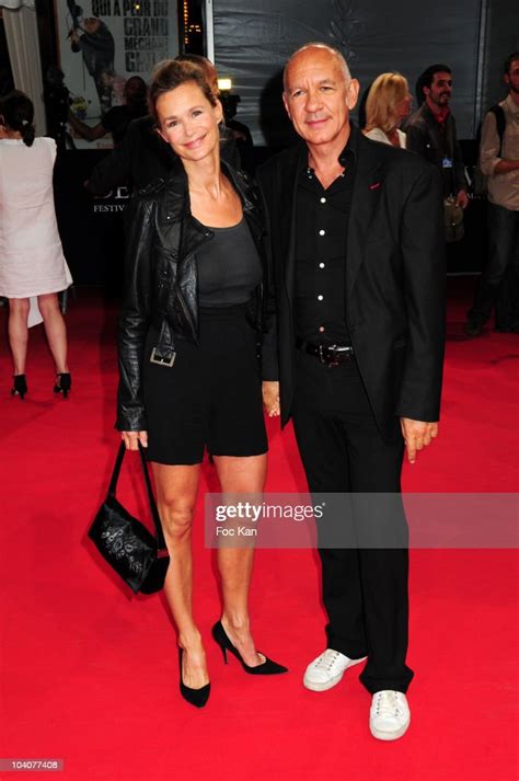 actress marie sophie l and her husband attend the 36th deauville