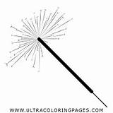 Wunderkerze Cracker Sparkler Ultracoloringpages sketch template