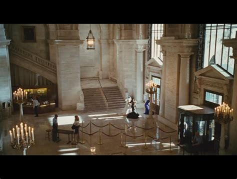the new york public library from sex and the city the movie
