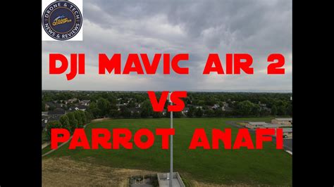 parrot anafi  dji mavic air  flight   storm youtube