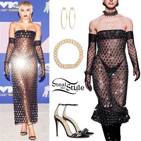 miley cyrus 2020 mtv vmas outfit steal her style