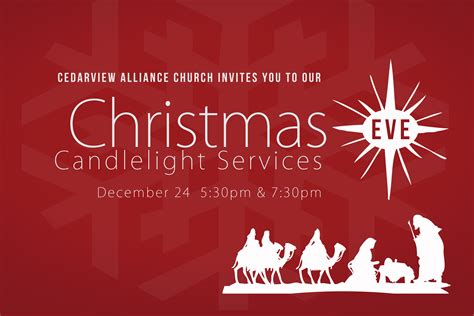 cedarview alliance church christmas eve candlelight services