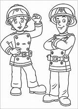 Feuerwehrmann Ausmalbilder Ausmalen Feuerwehr Ausdrucken Drucken Malvorlagen sketch template