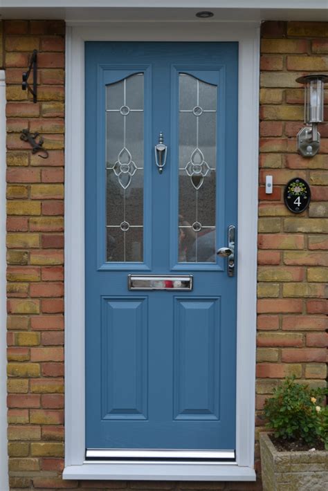 coloured double glazed front doors  cantik