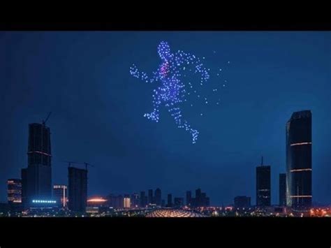 drones create stunning light show ftw video ebaums world