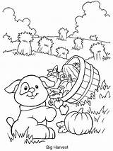 Farm Pages Coloring Animal People Little Kids Colouring Scenery Printable Farmyard Clipart Fun Library Print Books Puppy Popular sketch template