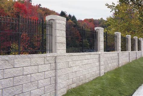 solid concrete block  fencing high resistance stone  ab