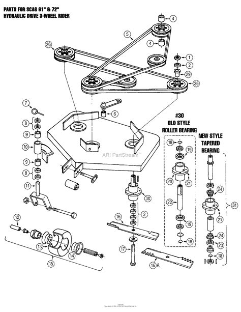 scag tiger cat belt diagram wiring site resource