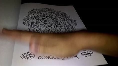 mindful mandalas  mandala coloring book review youtube