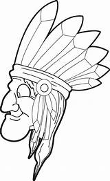 Coloring Native American Pages Boy Printable Kids Headdress Indian Drawing Boys Clipartmag sketch template