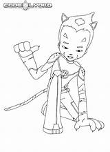 Lyoko Code Coloring Pages Prodigy Kleurplaten Color Animated Coloringpages1001 Gif sketch template