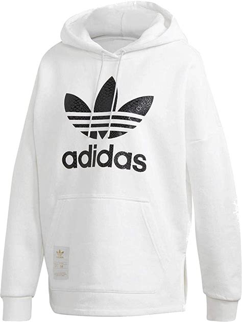 adidas hoodie womens hoodie white  amazoncouk clothing