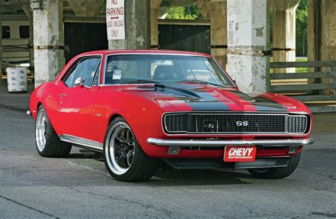 1967 Chevrolet Camaro Ss Old Red