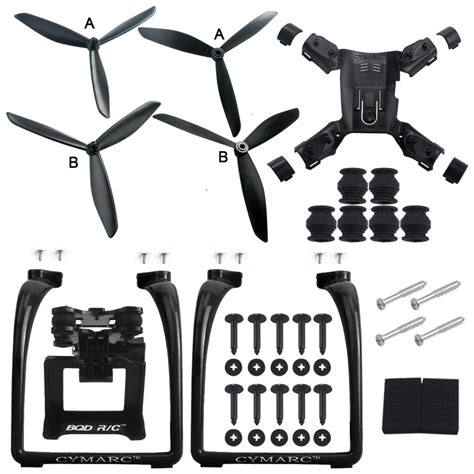 hubsan hs  air ha legs landing gear  action gimbal mount camera holder bracket