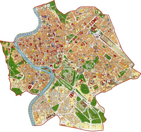 mappa  roma capitale